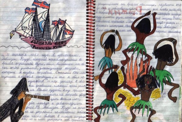 Креативный читательский дневник