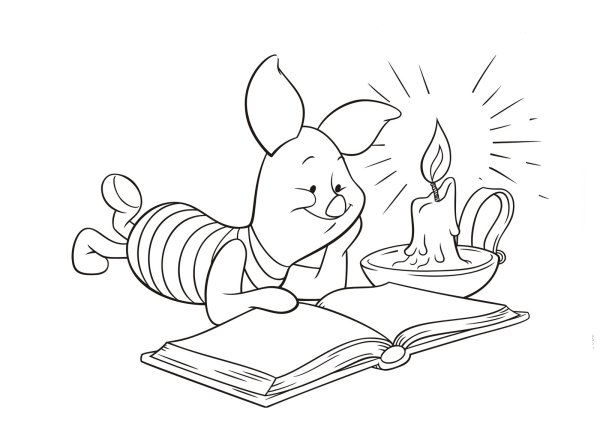 Раскраска "книга"