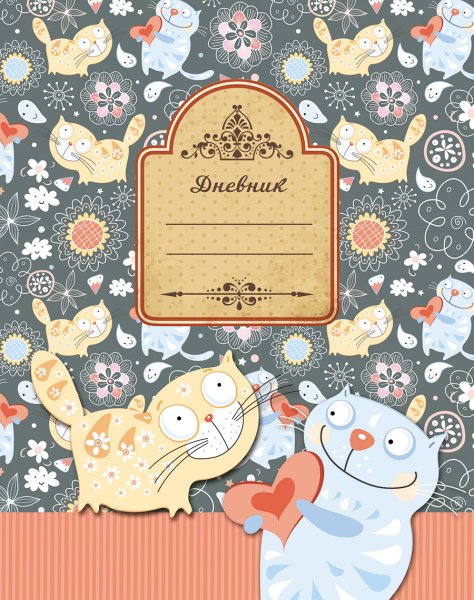Обложка для дневника школьного