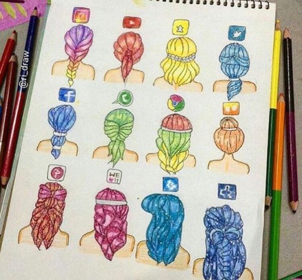 Идеи для рисования личного дневника