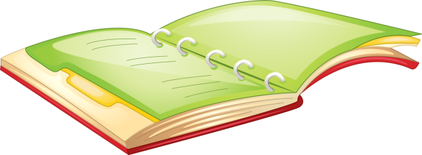 Книжка на прозрачном фоне