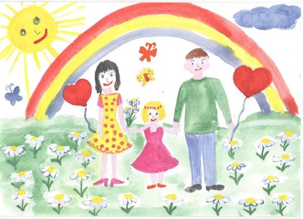 Семья рисунок