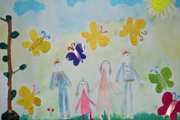 Рисование день защиты детей