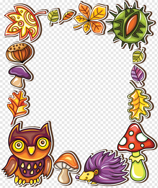 Веселая рамка для текста