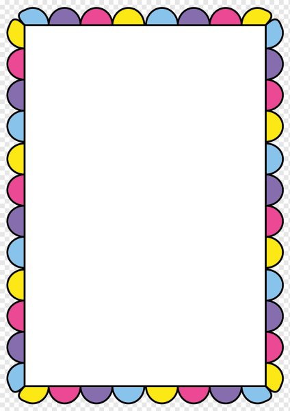 Разноцветная рамка