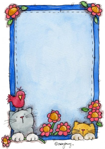 Красивое оформление листа а4