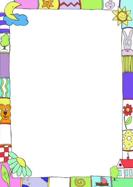 Рамки для текста детские