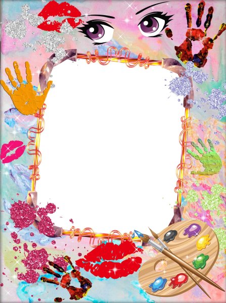 Рамка детское творчество