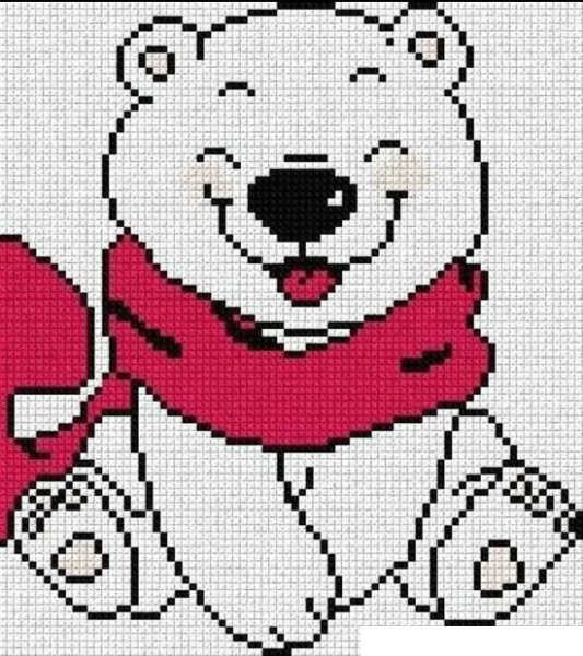 Жаккард мишка