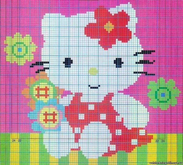 Вышивка схемы рисунков