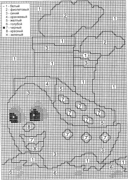 Теневое вязание для детей