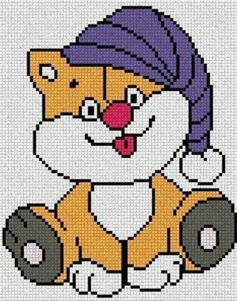 Вышивка на детском свитере