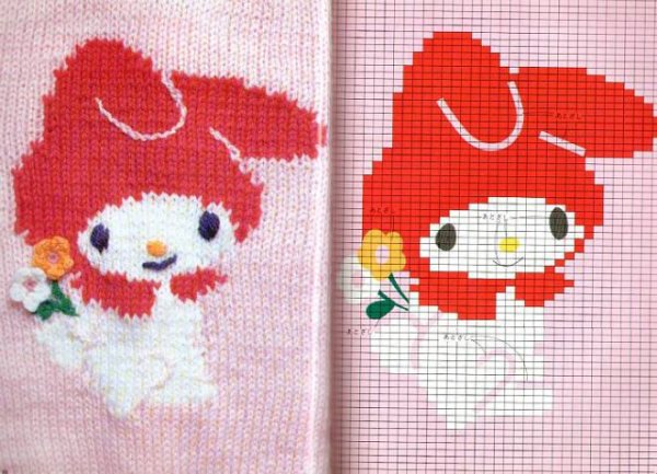 Вязаный жаккард детский