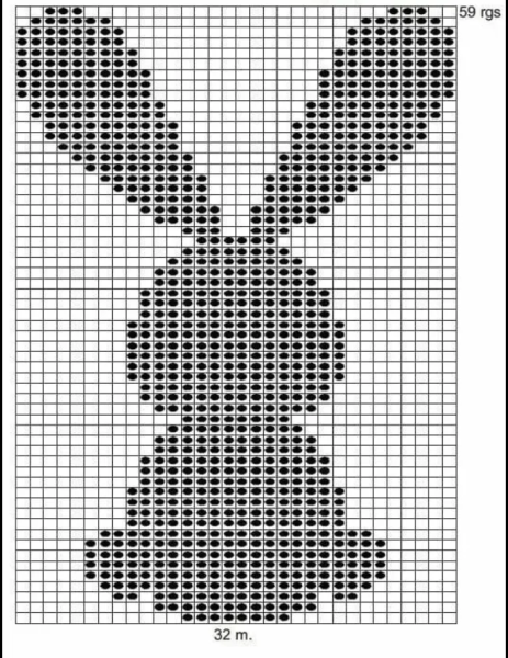 Рисунки на вязаных детских вещах