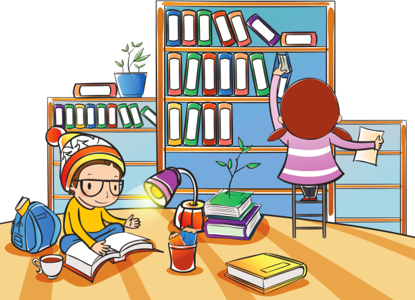 Библиотека иллюстрация