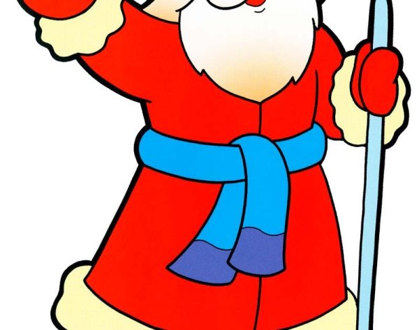 Дед Мороз рисунок