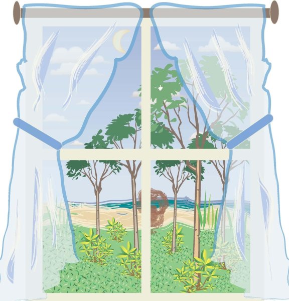 Нарисовать окно