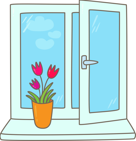 Ребенок у окна