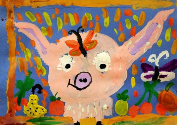 Варианты детских рисунков