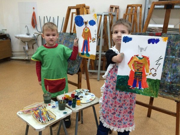 Рисование с детьми инвалидами