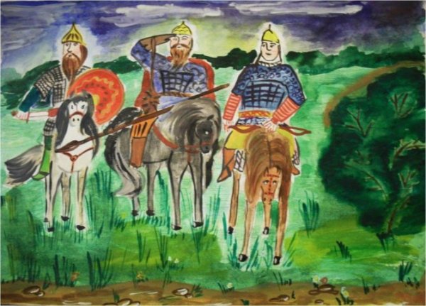 Воины защитники земли русской