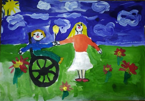 Рисунок посвященный добрым делам