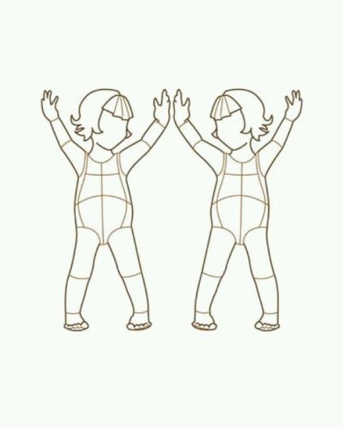 Фигура мальчика и девочки