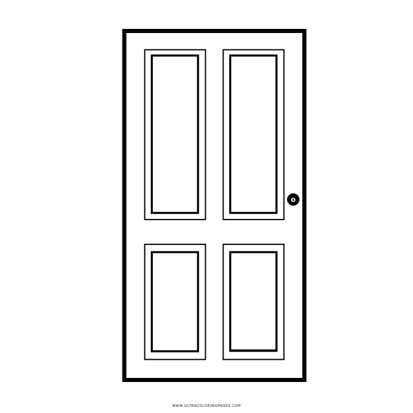 Нарисованная дверь