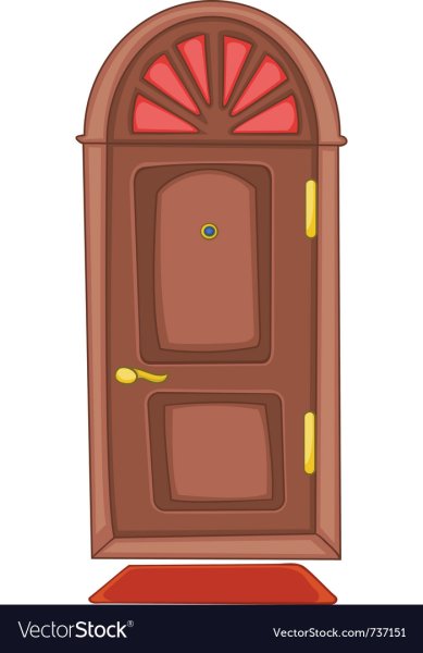 Дверь рисунок