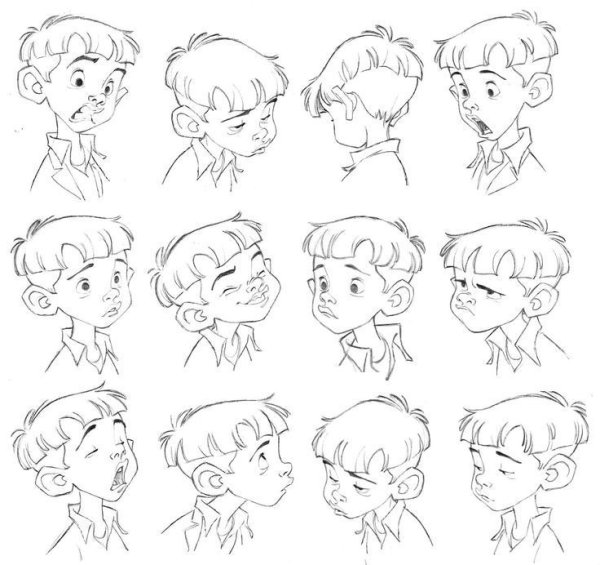 Мультяшные эмоции