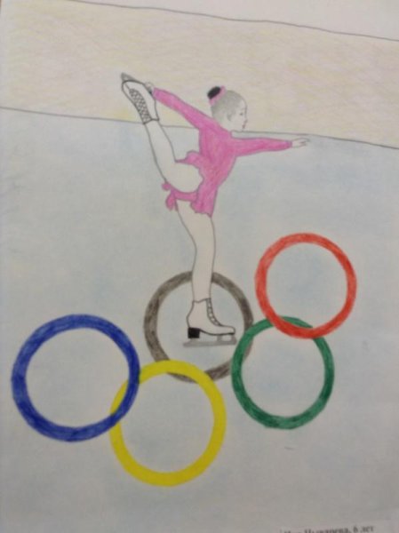 Олимпийские игры рисунок