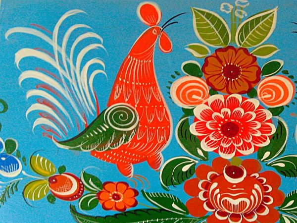 Городецкая живопись