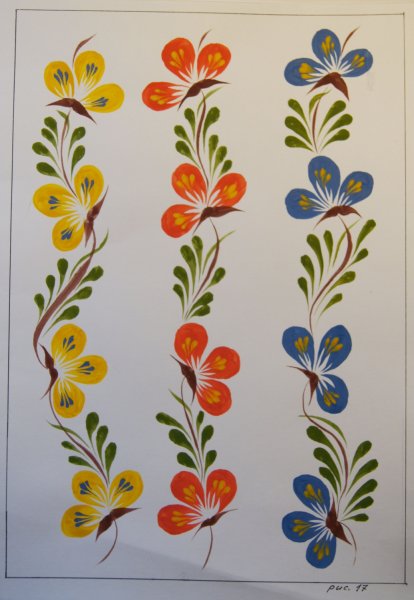 Петриковская живопись Петриковская роспись