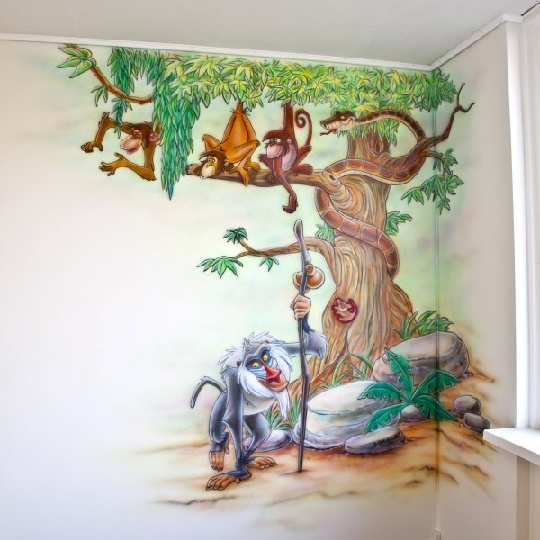 Роспись детской комнаты