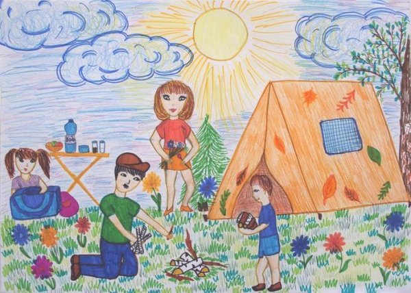 Туризм глазами детей