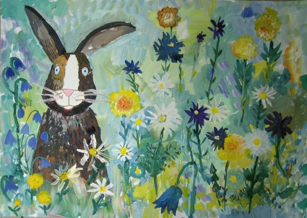 Интересная живопись для детей