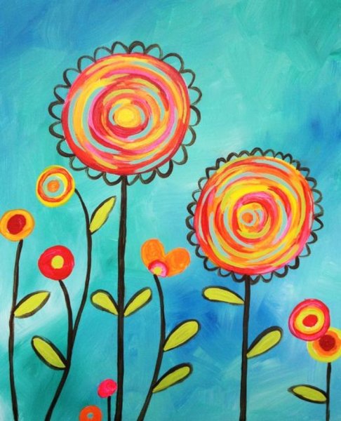 Рисование в год