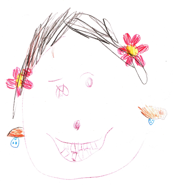 Улыбка детский рисунок