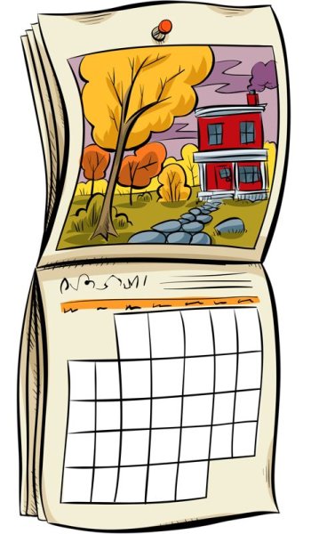 Календарь рисунок