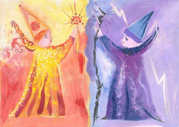 Добрый и злой волшебник