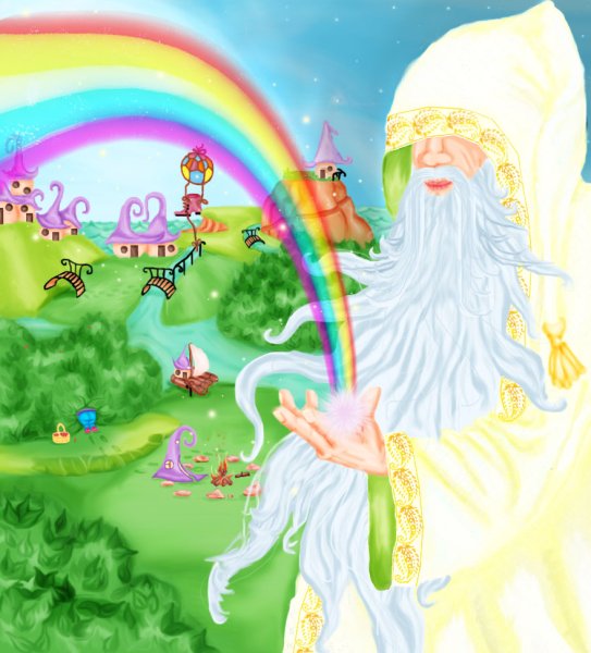 Добрый сказочный волшебник