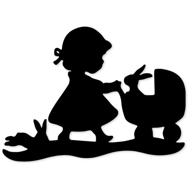 Силуэтная аппликация