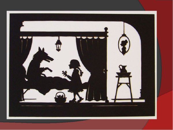 Теневой театр красная шапочка