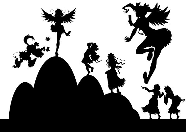 Сказочные силуэты