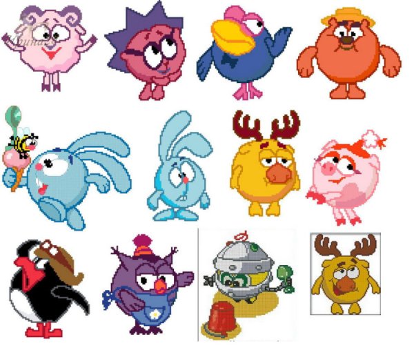 Герои смешариков герои смешариков