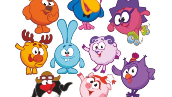 Мульт герои Смешарики