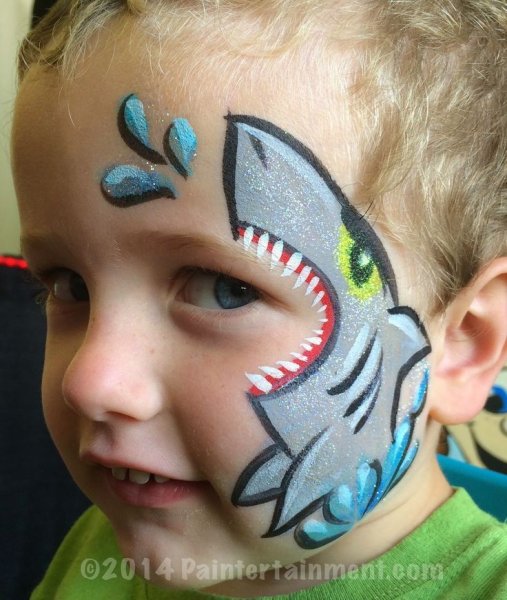 Простой аквагрим для детей