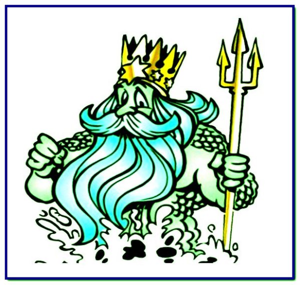 Сказочный царь Нептун