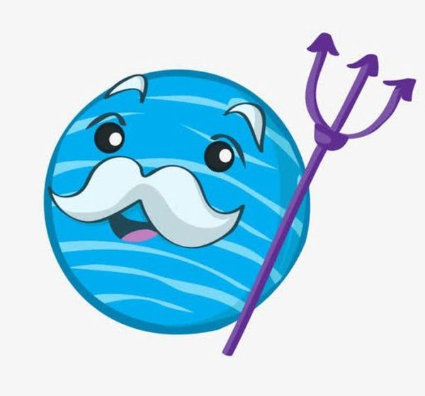 Нептун мультяшный Планета