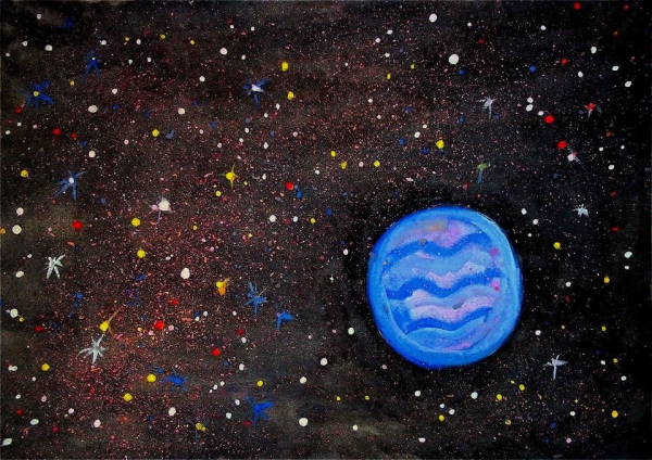 Нептун Планета рисунок
